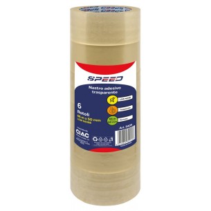 Nastro Ad. Low Noise 45 My 50x66 in Torre da 6 Pz. Trasparente di Ciac Srl
