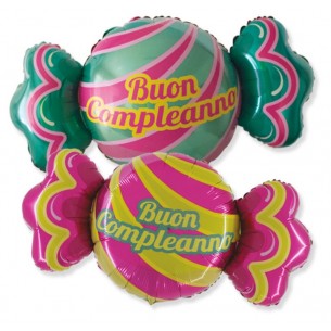 Palloncino Mylar Forma Cm.51*103 (41") Candy di Big Party