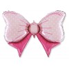 Palloncino Mylar Forma Cm.108*72 (42") Fiocco Rosa di Big Party