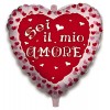 Palloncino Mylar Cuore Cm.45 Sei il Mio Amore Fashion ( di Big Party