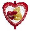 Palloncino Mylar Cuore Cm.45 Sweet (18") di Big Party