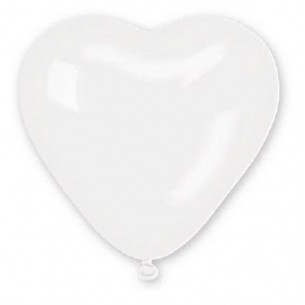12 Pall. Cuore 10" (Cm.26) Bianchi di Big Party