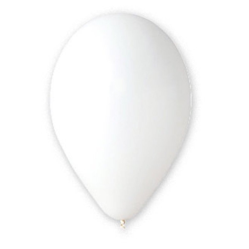 25 Pall. Medium 10" (Cm.26) Bianchi di Big Party