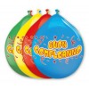20 Pall. Medium 10" (Cm.26) Buon Compleanno di Big Party