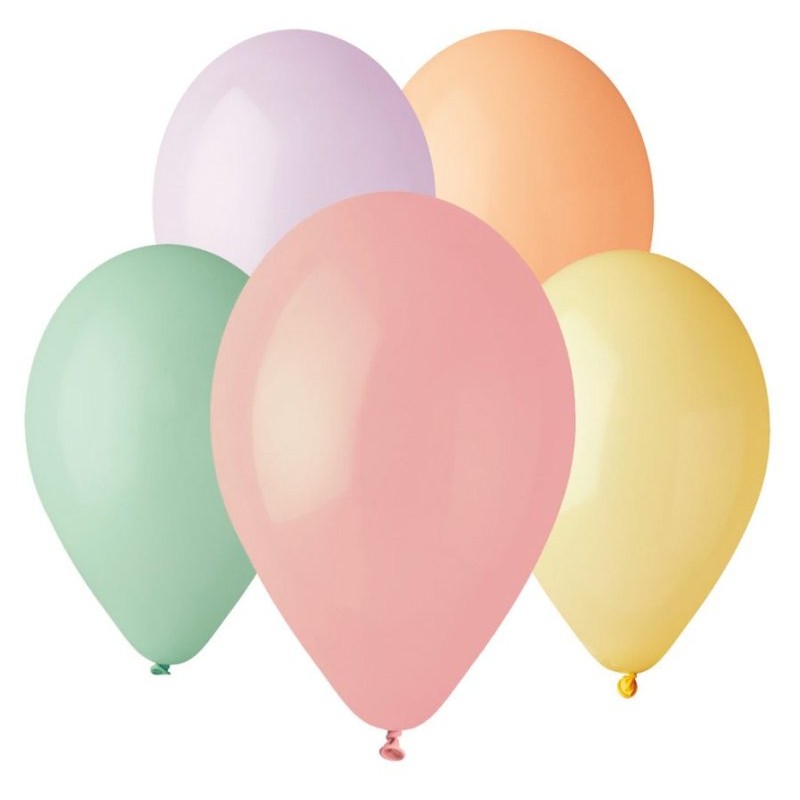 50 Pall. 12" (Cm.30) Soft Rainbow di Big Party