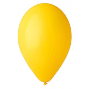 16 Pall. Large 12" (Cm.30) Gialli di Big Party