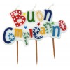Candelina Picks Buon Compleanno Multicolor Cm.9x7 di Big Party