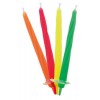 12 Candelina Torta con Supp. Fluor di Big Party