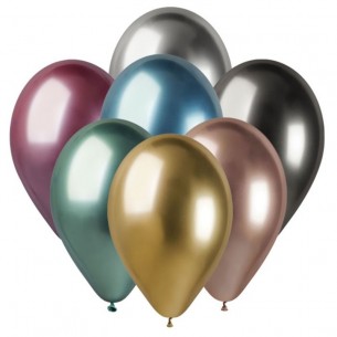 50 Pall. Glossy 13" (Cm.33) Assortiti di Big Party