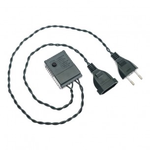 Intermittenza Elettronica 1 Uscita Max 1x100w Controller 4g Spina e Presa Ip20 2 Pin 10a 230v Interno 80cm di Lotti