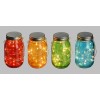 Barattolo Vetro Mix4 Colori 15 Microled Classic 1,5mm Luce Fissa a Batteria Portatile Display Pdq D.9xh15cm di Lotti