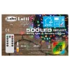 Catena Tl-Ir 500 Led Multicolor 5mm Telec. Ir 11f On-Off 8g Timer 8-16 Ore a Batteria 3xd Esterno Cavo Verde 0,5+20m di Lotti