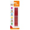 Bl. 2 Penne Gel Cancellabili 0.7mm Rosso - Ricaricabile di Scatto Srl