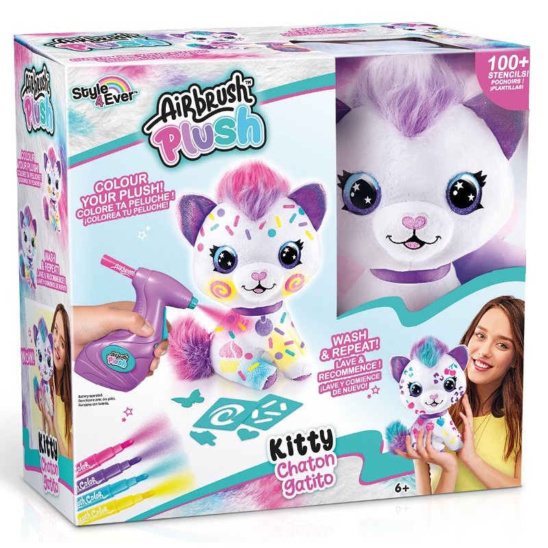 Airbrush Plush Gattino di Rocco Airbrush