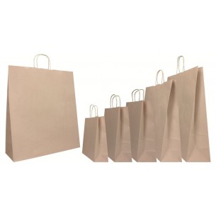 Shopper Twisted Sabbia 26x11x34,5 Fsc B25 di Mainetti Bags Srl