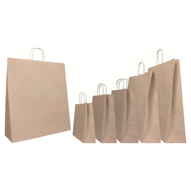 Shopper Twisted Sabbia 26x11x34,5 Fsc B25 di Mainetti Bags Srl