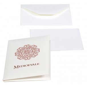 Medioevale Bianco Blocchetto 10/10 F.To 9x14 di Toscana Carte Pregiate Srl