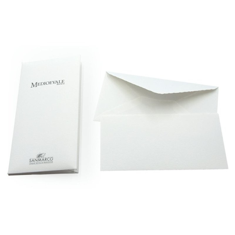 Medioevale Bianco Blocchetto 10/10 F.To 12x18 di Toscana Carte Pregiate Srl