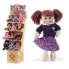 Bambole di Pezza - in Espositore in Cartone da 24 Pezzi di Plush-Company