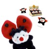 Lucky Lady Coccinella H.16 Cm di Plush-Company