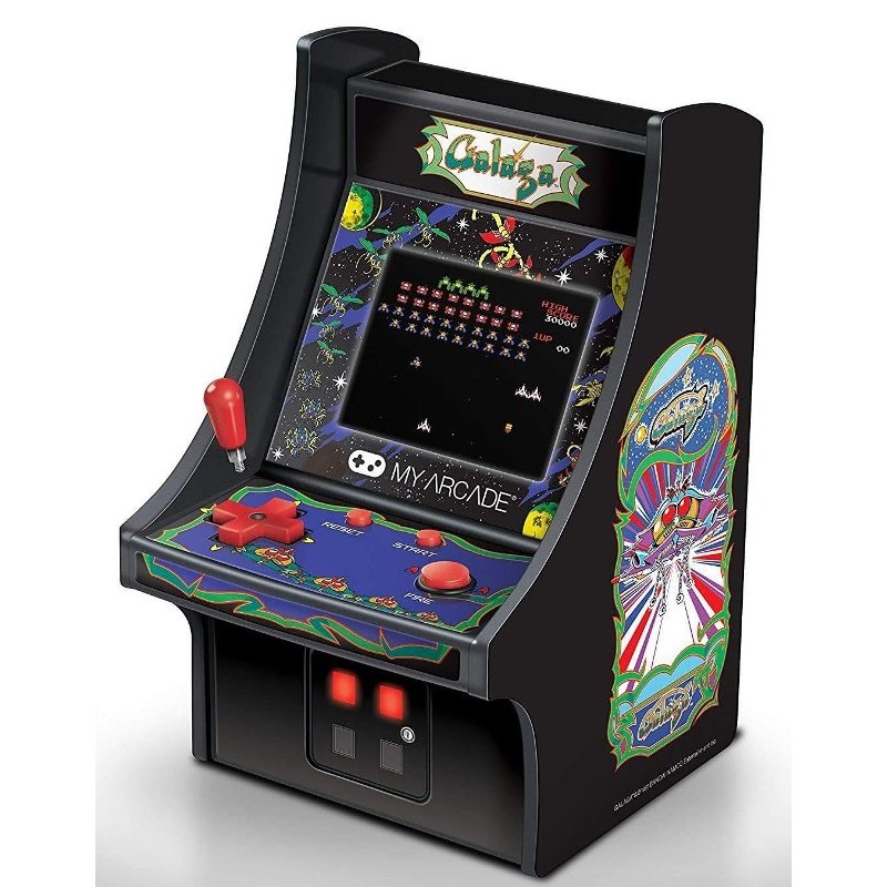 Micro Player 6.75'' Galaga Collectible Retro di Dreamgear Lcc