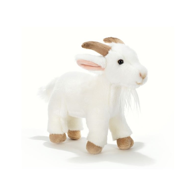Beba Capretta Bianca 25 Cm. L di Plush-Company