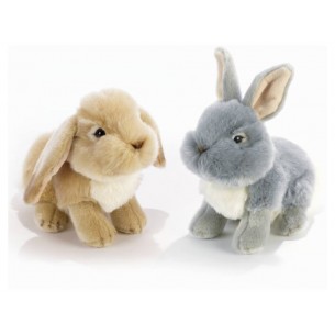 Arvey Conigli 2 Col. Asst. H. 23 Cm. di Plush-Company