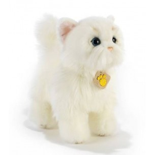 Whitty Gatto Bianco 28 Cm. L. di Plush-Company