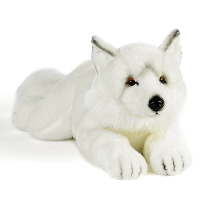 Uni-Toys - Volpe del deserto, fennec – 24 cm (altezza) – volpe, animali selvatici esotici – peluche