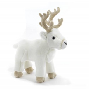 Rangie Renna Bianca L. 30 Cm. di Plush-Company