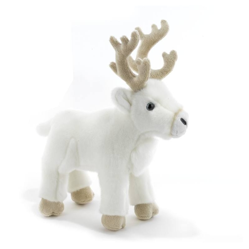Rangie Renna Bianca L. 30 Cm. di Plush-Company