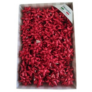 3170 - 100 Stelle 6870 Mm 14 - Stelle Metal Opache Rosse di Brizzolari