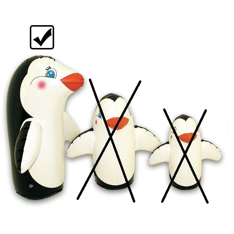Sempreinp.Pinguina 59cm 9097 di Beach-Art