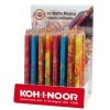 Espositore 40 Matite Esagonali Jumbo Multicolor di Kohinoor