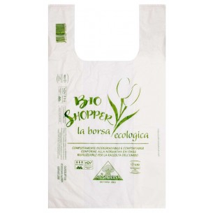 Shopper Bio 27x50 500pz di Futura Bioplast Srl