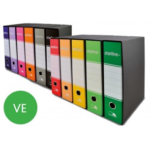 Registratore Starline - Protocollo Dorso 5 Verde 28,5x34,3x5 di Eurocart Srl