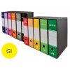 Registratore Starline - Protocollo Dorso 5 Giallo 28,5x34,3x5 di Eurocart Srl