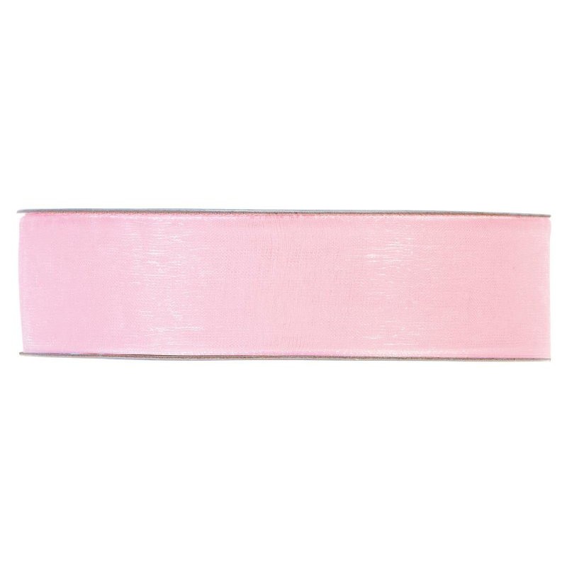 Shining Organza Mm25x50mt Rosa di Piovaccari Srl