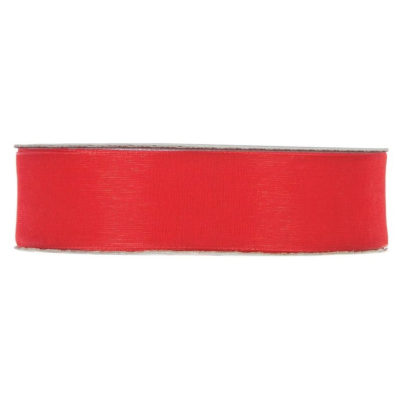 Shining Organza Mm25x50mt Rosso di Piovaccari Srl