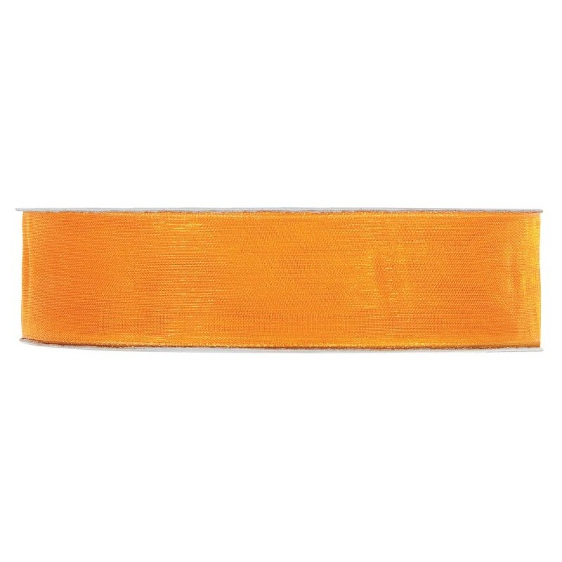 Shining Organza Mm25x50mt Arancione di Piovaccari Srl