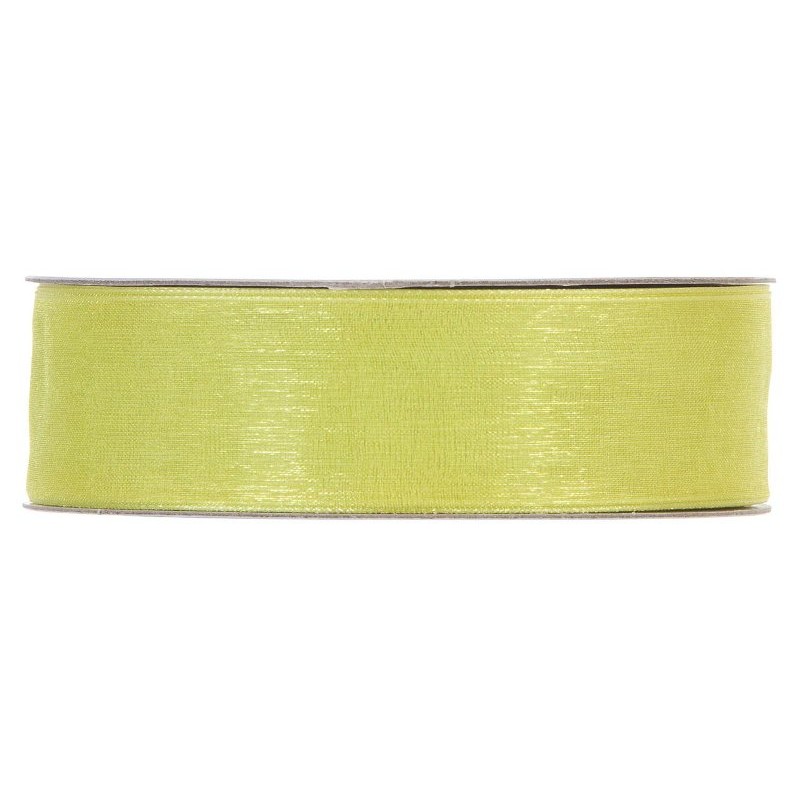Shining Organza Mm25x50mt Apple Green di Piovaccari Srl