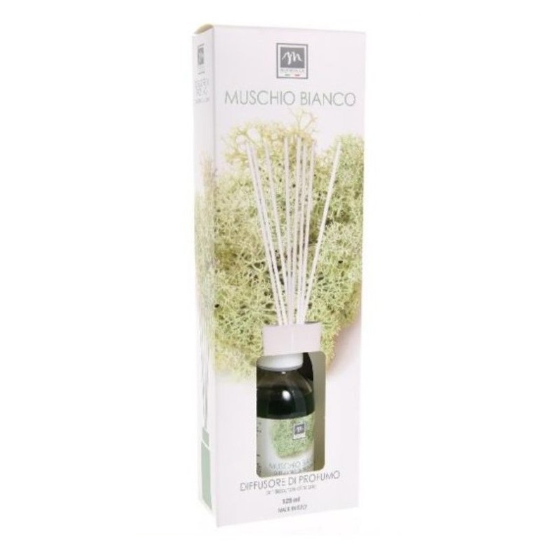 Bouquet Diffusore 125ml Muschio Bianco di Mercury Srl