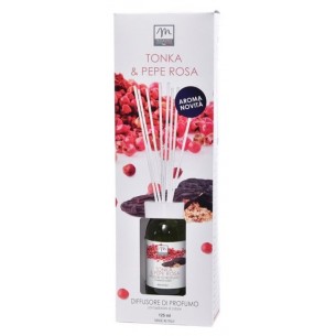 Bouquet Diffusore 125ml Tonka e Pepe Rosa di Mercury Srl