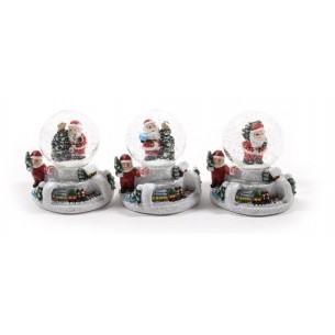 Palla di Neve 6x5xh.7cm Decori Assortiti in Espositore di Mercury Srl