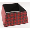 Copribase per Albero ''Tartan'' 49x49x27cm in Confezione Appenderia di Mercury Srl