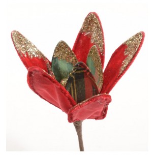 Pick Fiore in Stoffa Diam. 20cm di Mercury Srl