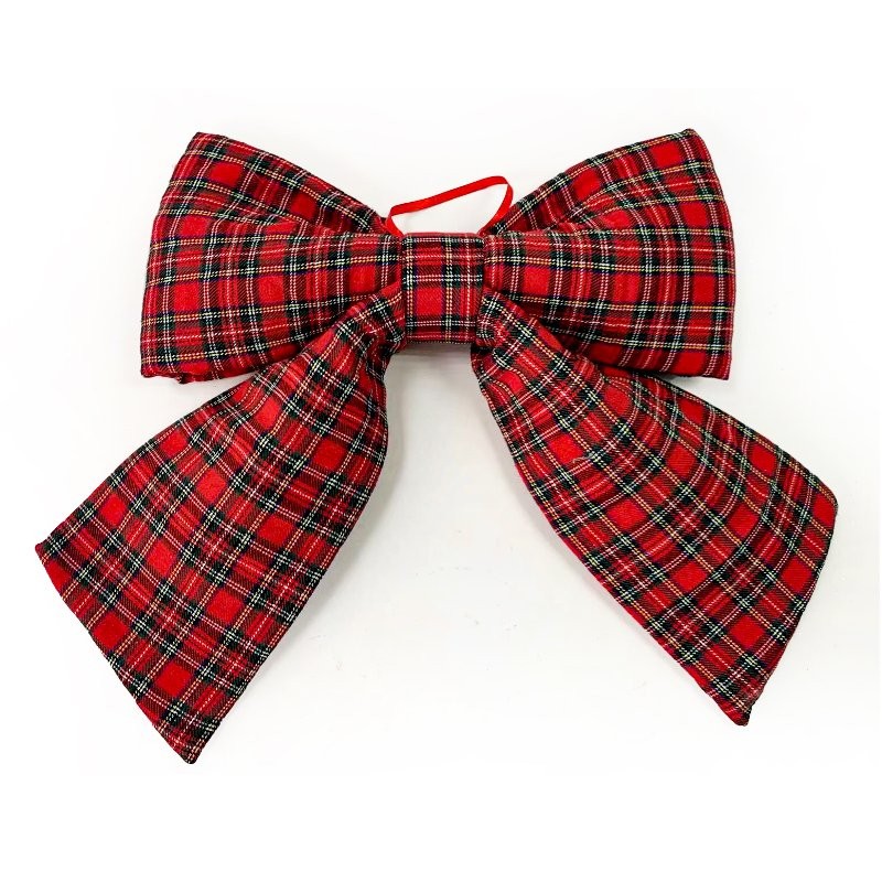 Fiocco da Appendere in Tartan Imbottito 44x39cm di Mercury Srl