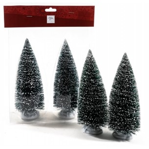 Set/2 Alberelli H.20xdiam.7cm in Confezione Pvc 28x21x8 di Mercury Srl