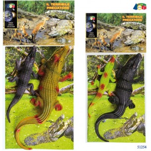 Busta Coccodrilli il Terribile Predatore di Givi, Ginocchio