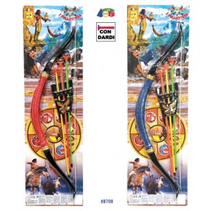 Set Arco Indiano i Pellerossa C/Frecce Ass di Givi, Ginocchio